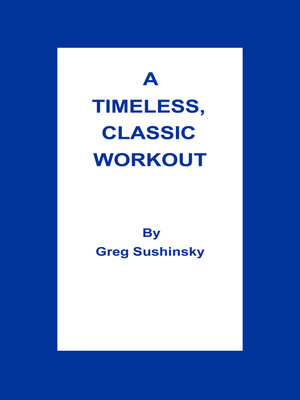 cover image of A Timeless, Classic Workout
